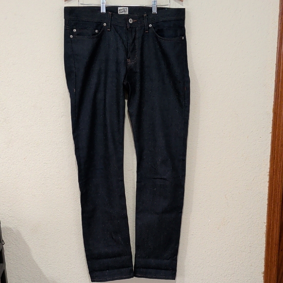 Naked & Famous Denim Other - Naked & Famous Weird Guy Wool Blend Moss Selvedge